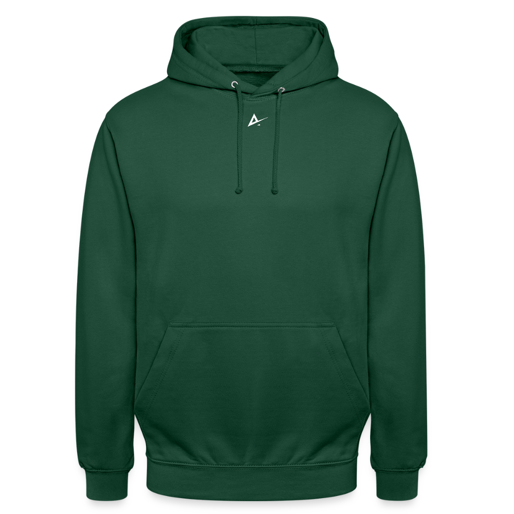 "no pain, no gain." hoodie - bottle green - bottle green