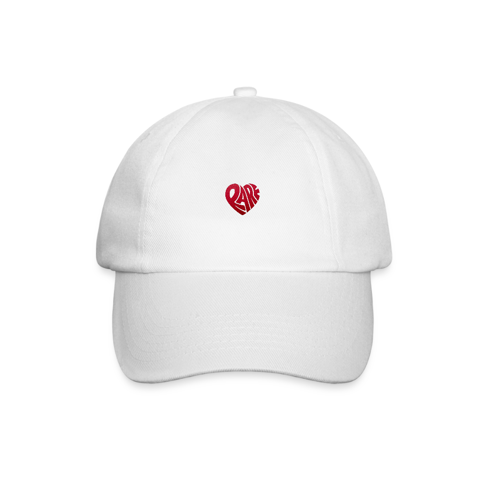 "rare" cap - white - white/white